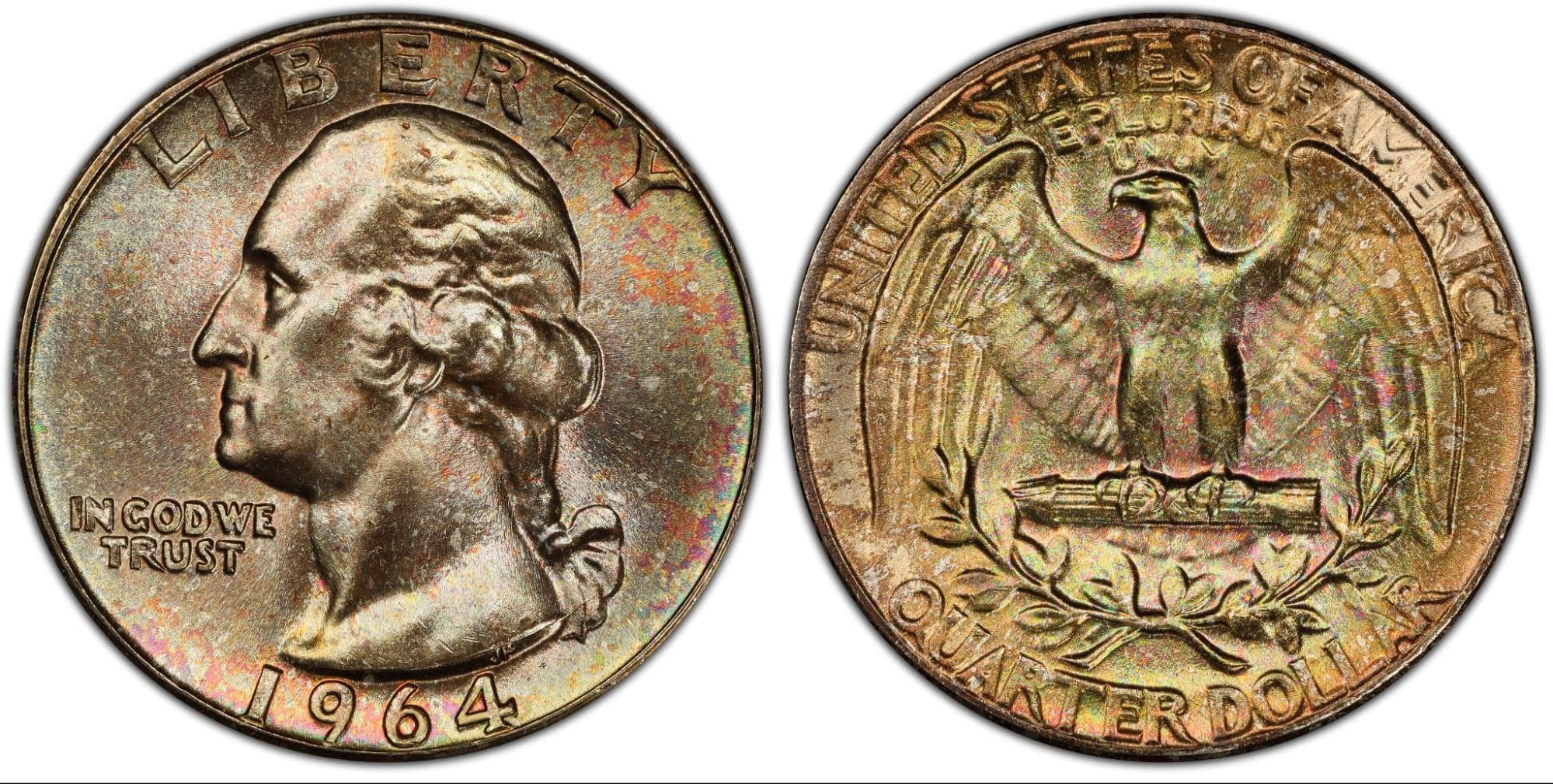 1964 Washington Quarter