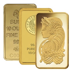 10 oz Gold Bars-image