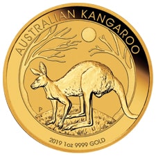 Perth Mint Kangaroo Gold Coins