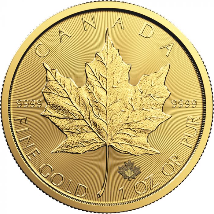 1 oz Gold Maple Leaf Coins-image