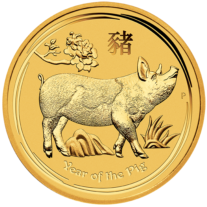 Perth Mint Lunar Series II Gold Coins