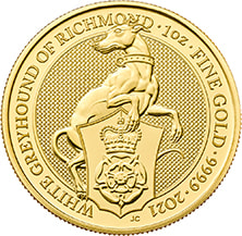 Gold Queen's Beast Coins-image