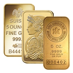 5 oz Gold Bars-image