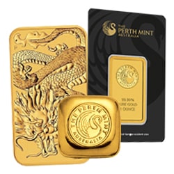 Perth Mint Gold Bars-image