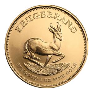 South African Gold Krugerrand Coins-image