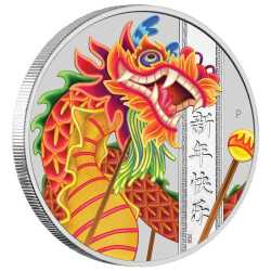2019 1oz Perth Chinese New Year Proof Silver Coin