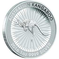 2016 1 oz Australian Kangaroo Silver Coin