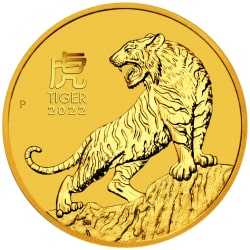 2022 1/20 oz Year of the Tiger Gold Coin | Perth Mint Lunar Series III
