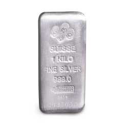1 Kilo Pamp Suisse Silver Bar