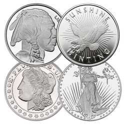 1/2 oz Silver Rounds - Design Our Choice