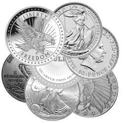 1/4 oz Silver Rounds - Design Our Choice