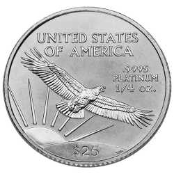 1/4 oz Platinum American Eagle Coin - Dates Our Choice