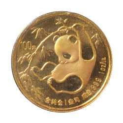 1985 1 oz Gold Chinese Panda Coin - In Original Mint Packaging
