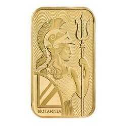 1 oz Britannia Gold Bar (Uncarded)
