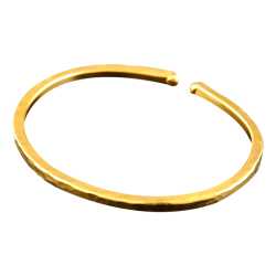 1 oz Hammered Gold Bullion Bracelet (New From Mint)