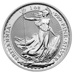 1 oz Britannia Silver Coin - Random Year