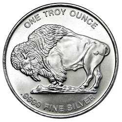1 oz Silver Buffalo Round