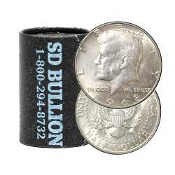 US Kennedy 40% Silver Half Dollars ($10 Face) 