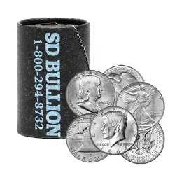 $10 Face Bag US Mint 90% Silver Half Dollars |