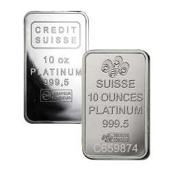 10 oz Generic Platinum Bars | Lowest Price Online