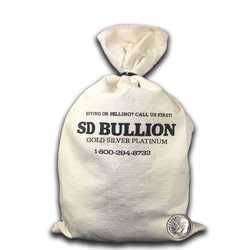 $100 Face Bag - 90% US Silver Dimes (Random Design)