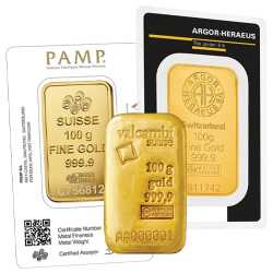 100 Gram Gold Bars - Generic