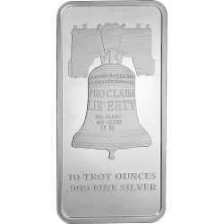 10 oz SD Bullion Proclaim Liberty Silver Bar