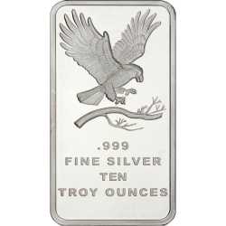 10 oz SilverTowne Eagle Silver Bar
