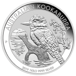 2019 Australian Kookaburra Silver Coin 1 Kilo