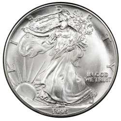 1995 American Silver Eagle Coin
