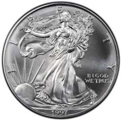 1997 American Silver Eagle Coin
