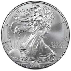 1998 American Silver Eagle Coin