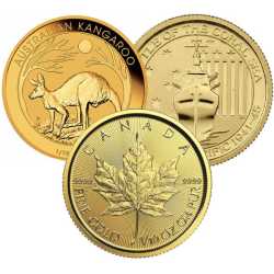 1/10 oz Gold Coins - Design Our Choice