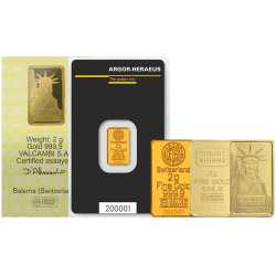 2 Gram Gold Bar - Design Our Choice