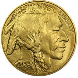 2006 1 oz Gold Buffalo Coin in Air-Tite - First Year of Issue 2006 1 oz Gold Buffalo Coin in Air-Tite - First Year of Issue