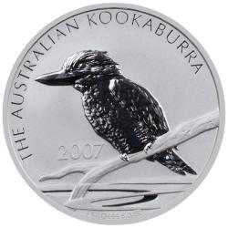 2007 1 Kilo Australian Kookaburra Silver Coin