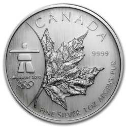 2008 Silver RCM Olympic Inukshuk 1 oz BU