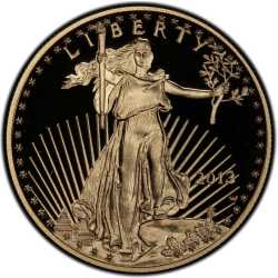 2013 1 oz American Gold Eagle Proof Coin