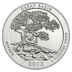 2013 Silver 5 oz Great Basin National Park America The Beautiful