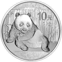 2015 1 oz Chinese Silver Panda Coin BU