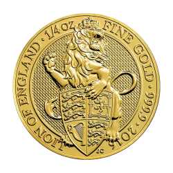 2016 1/4 oz Queen's Beasts Gold Coin - The Lion