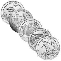 2016 America The Beautiful Complete Set