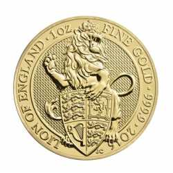 2016 1 oz Gold Queen's Beasts I The Lion