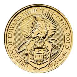 2017 1/4 oz Queen's Beasts Gold Coin - The Griffin