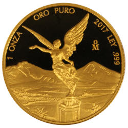 2017 Mexican Gold Libertad Proof Coin 1 oz