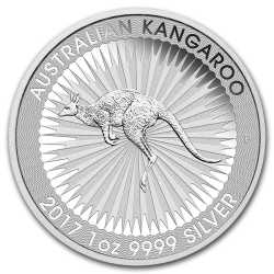 2017 1 oz Australian Kangaroo Silver Coin