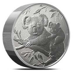 2018 10 oz Perth Mint Piedfort Koala Silver Coin  - Next Generation Series