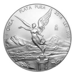 2018 Mexican Libertad Silver Coin 1 oz