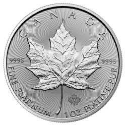 2018 1 oz Canadian Platinum Maple Leaf Coin