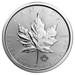 2018 Canadian Silver Maple Leaf Coin BU